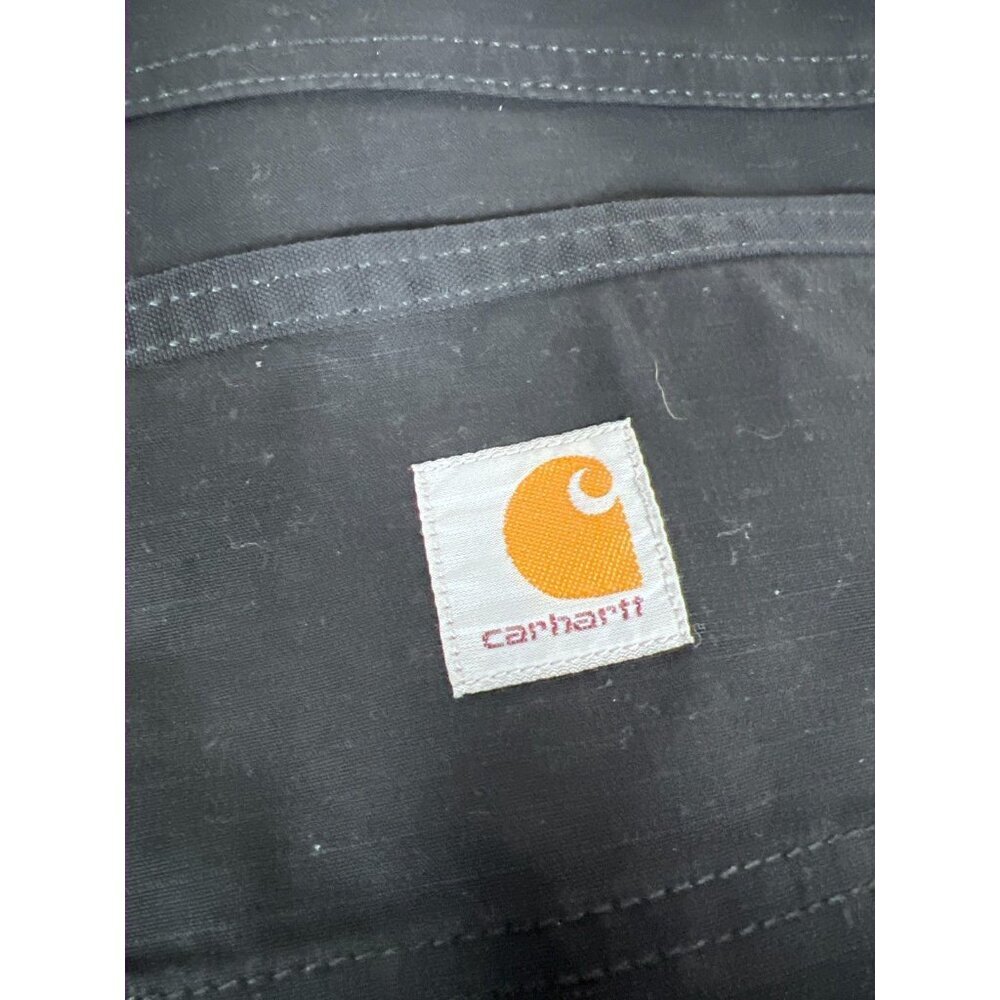 Carhartt Men 32x27 Black Rugged Flex Relaxed Fit Cargo Work Pants - Picture 4 of 8